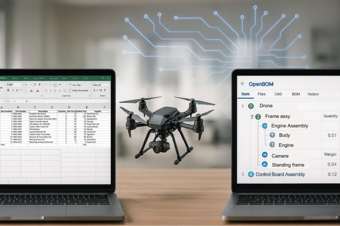 How OpenBOM Brings Data Modeling with Spreadsheet Simplicity and How It Is Important for Future BOM AI