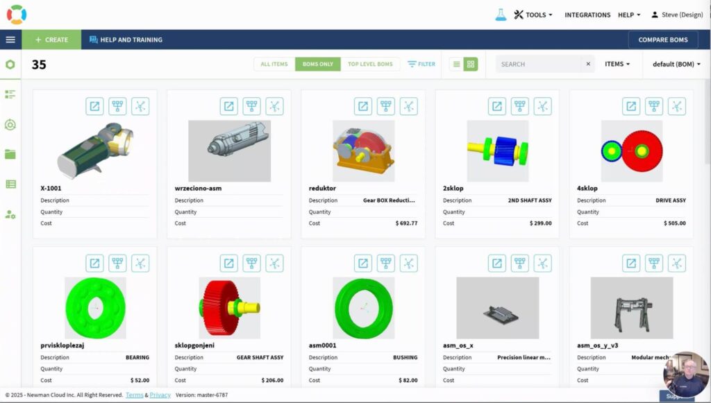 OpenBOM Collaborative Workspace