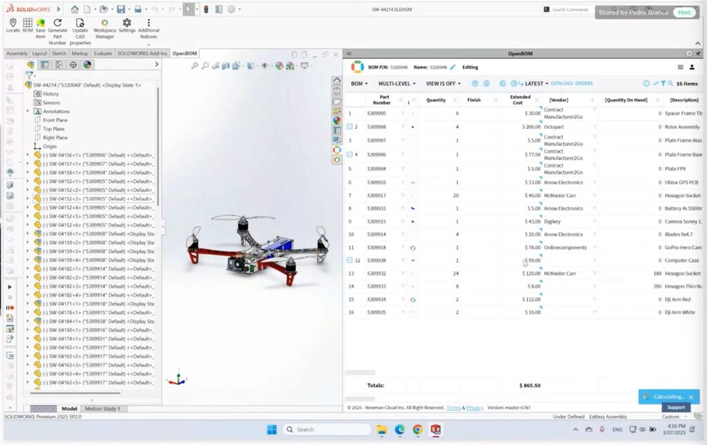 BOM CAD integrations seamless data extraction