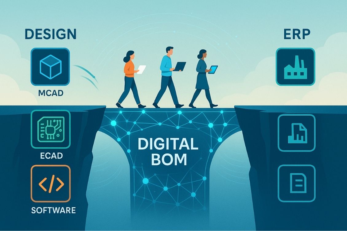 The Role of the Digital BOM in Connecting CAD and ERP in 2025