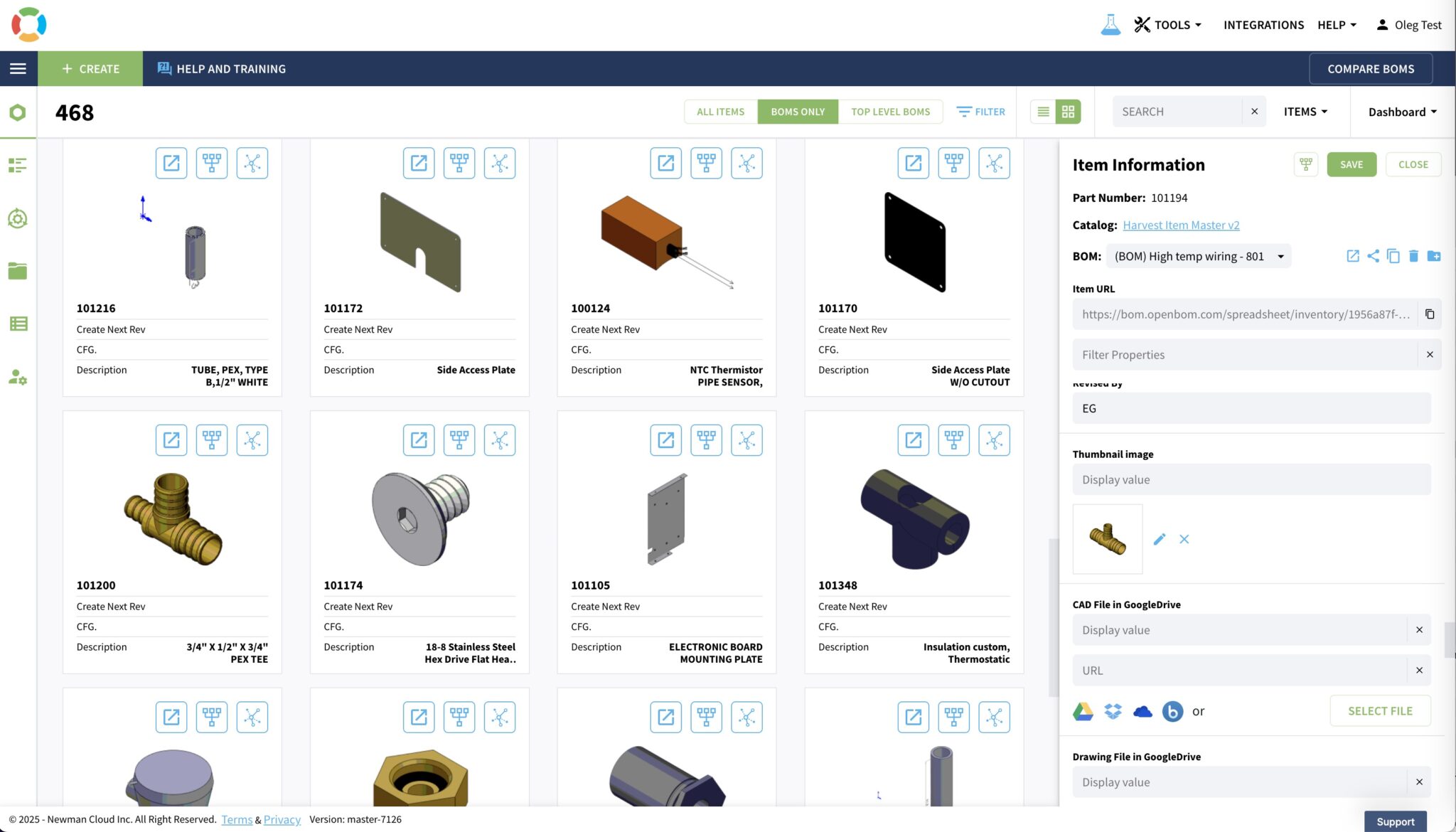OpenBOM Core Data Model: Objects, Properties, Links - OpenBOM