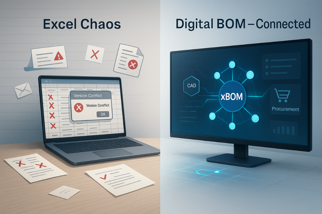 Why BOM Still Matters: From Excel Chaos to Connected Product Data