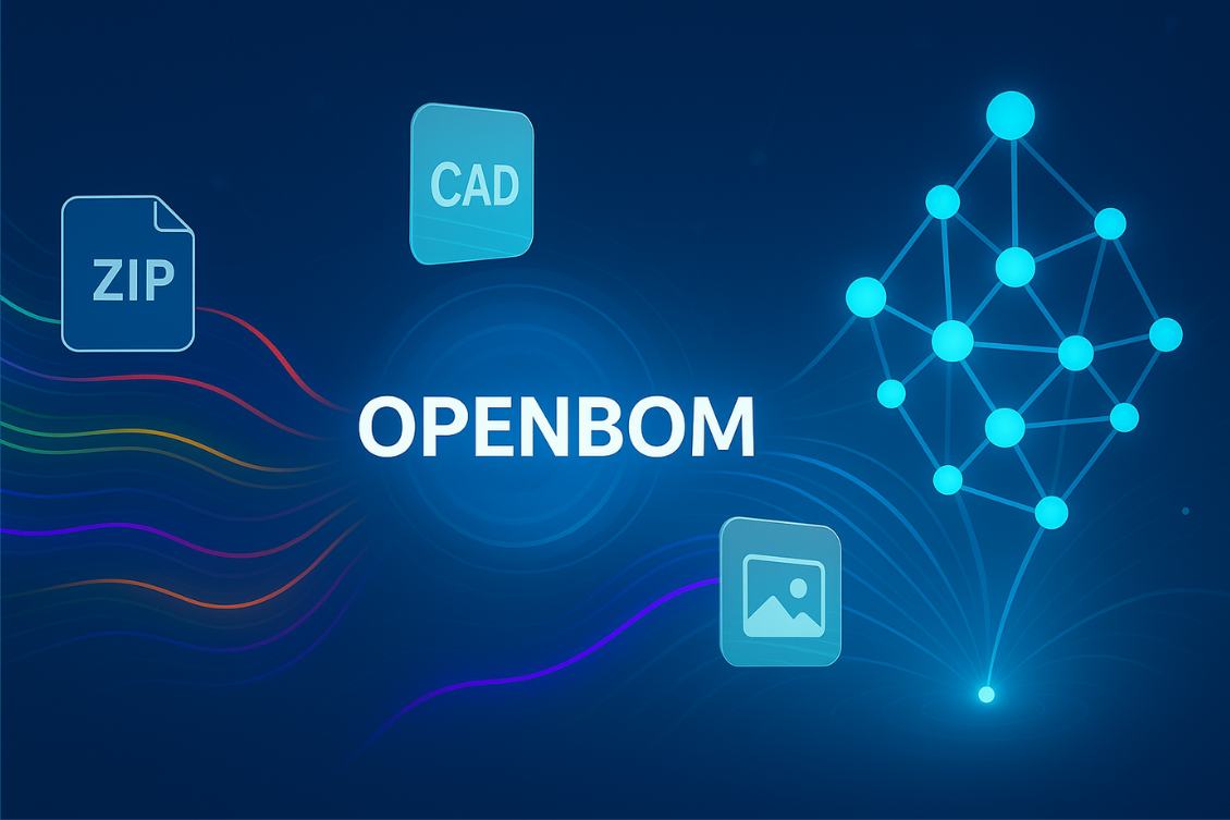 Heads Up: OpenBOM New ZIP and Image Importers: Expanding the Data Ingestion Framework