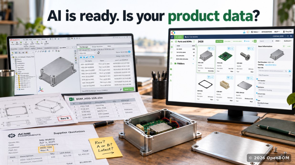 Can AI Implement PLM for You? Start with Your Company’s Product Data